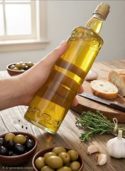 روغن‌ زیتون با بو درجه یک ۱ لیتری علینور